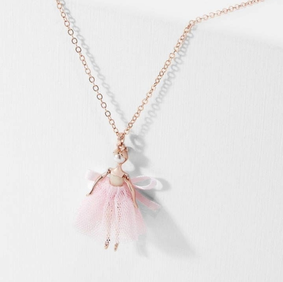 💥LAST 1💥NWT TED BAKER MINI BALLERINA NECKLACE - Picture 2 of 5